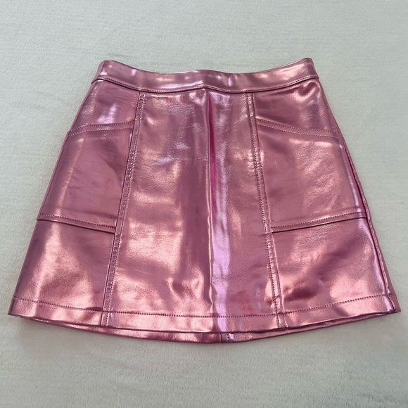 ART CLASS Girls Pink Metallic Mini Skirt size S‎ (6-7) - Picture 1 of 6